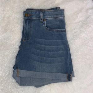 Vince Camuto High Waisted Jean Shorts
